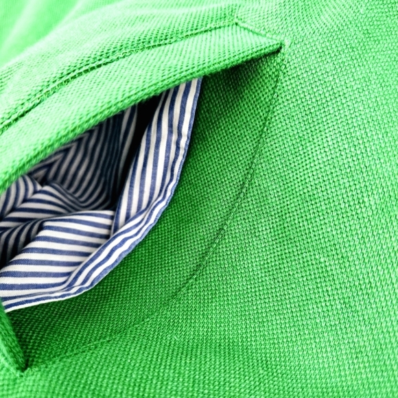 Talbots Stretchy Preppy Shirt Dress 3/4 Sleeve Pockets - Picture 6 of 13